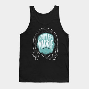 Jaylen Waddle Miami Player Silhouette Tank Top